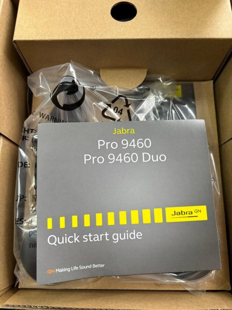 Bezprzewodowy zestaw słuchawkowy Bluetooth 4.0 Jabra Pro 9400