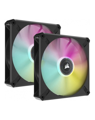 Chłodzenie Corsair iCUE ML140 RGB ELITE Premium, Dual Pack CO