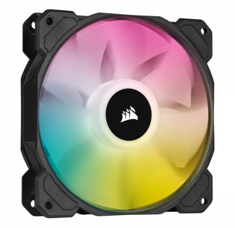Corsair Wentylator SP120 RGB ELITE 120mm z kontrolerem Lighting Node CORE Corsair Wentylator SP120 RGB ELITE 120mm z kontrolerem Lighting Node CORE