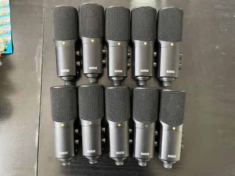 Mikrofon pojemnościowy wokalowy Rode NT-USB Mikrofon pojemnościowy wokalowy Rode NT-USB