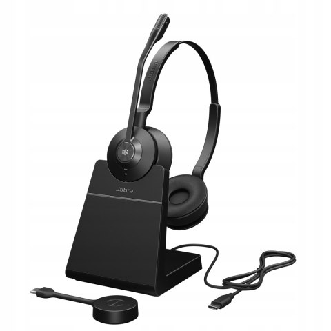Słuchawki - Słuchawki z mikrofonem Jabra Engage 55 USB-C MS Stereo Charging Słuchawki - Słuchawki z mikrofonem Jabra Engage 55 USB-C MS Stereo Charging