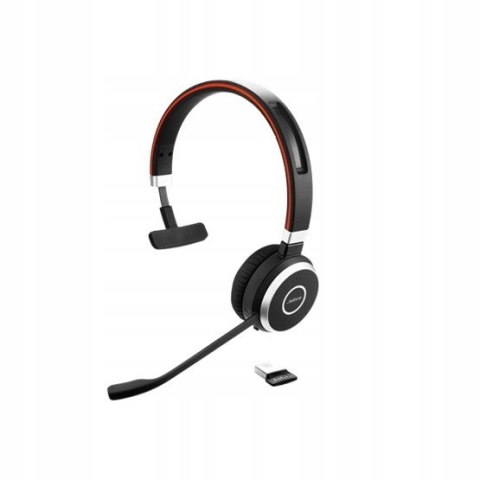 Słuchawki bezprzewodowe nauszne Jabra Evolve 65 SE Link 380a MS Mono Stand Słuchawki bezprzewodowe nauszne Jabra Evolve 65 SE Link 380a MS Mono Stand