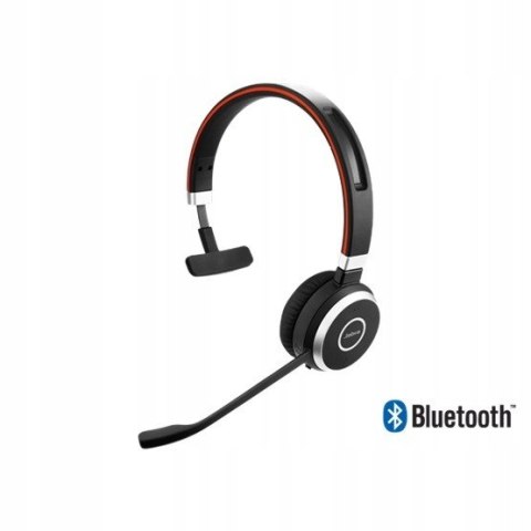 Słuchawki bezprzewodowe nauszne Jabra Evolve 65 SE Link 380a MS Mono Stand Słuchawki bezprzewodowe nauszne Jabra Evolve 65 SE Link 380a MS Mono Stand