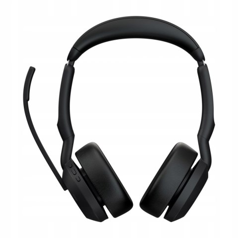 Słuchawki bezprzewodowe nauszne Jabra Evolve2 55 MS Stereo W. Stand USB-A Słuchawki bezprzewodowe nauszne Jabra Evolve2 55 MS Stereo W. Stand USB-A