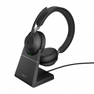 Zestaw Słuchawkowy Bezprzewodowy Jabra Evolve2 65 UC stereo + LS black USB-