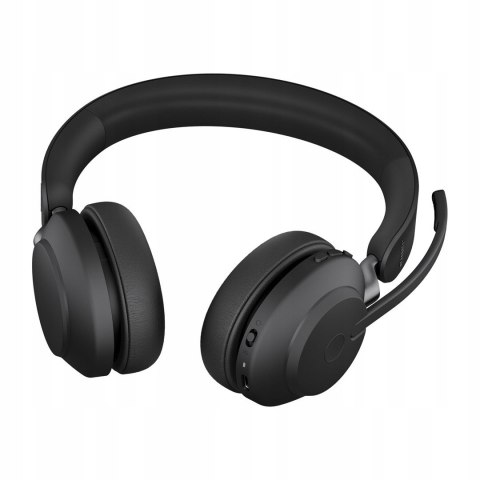 Zestaw Słuchawkowy Bezprzewodowy Jabra Evolve2 65 UC stereo + LS black USB- Zestaw Słuchawkowy Bezprzewodowy Jabra Evolve2 65 UC stereo + LS black USB-