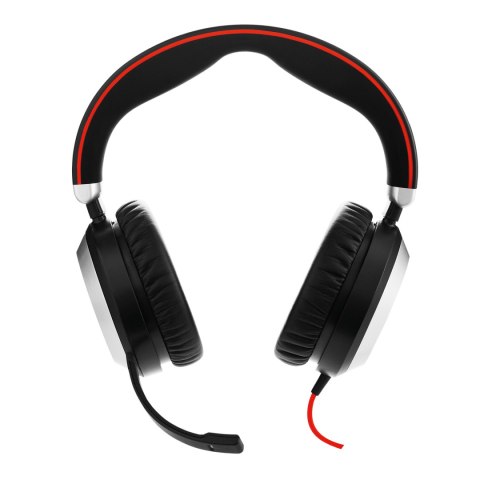 Słuchawki Jabra Evolve 80 UC Stereo z redukcją szumów - USB-C i jack 3,5 mm Słuchawki Jabra Evolve 80 UC Stereo z redukcją szumów - USB-C i jack 3,5 mm