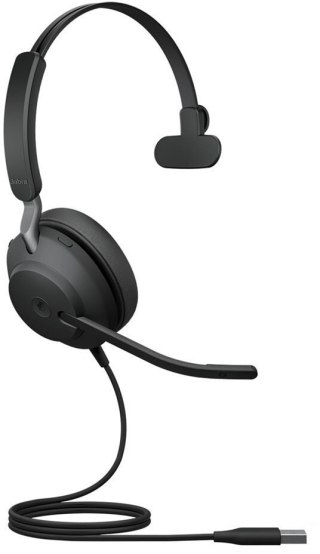 Słuchawki nauszne Jabra Evolve2 40 SE, USB-A, MS Mono