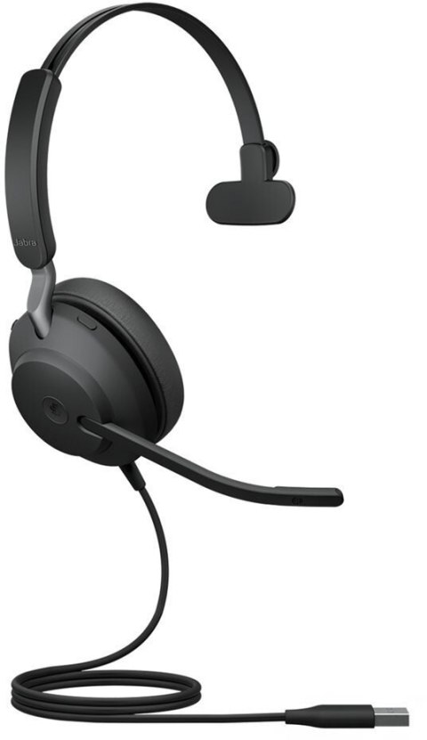 Słuchawki nauszne Jabra Evolve2 40 SE, USB-A, MS Mono Słuchawki nauszne Jabra Evolve2 40 SE, USB-A, MS Mono