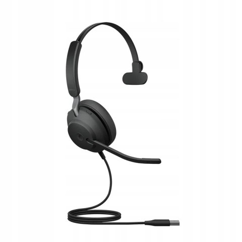 Słuchawki nauszne Jabra Evolve2 40 SE, USB-A, MS Mono Słuchawki nauszne Jabra Evolve2 40 SE, USB-A, MS Mono