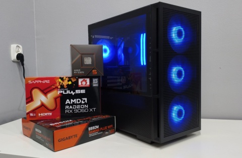 Komputer ZAR-KOM ProGamer Ryzen 5 7600 Radeon 9060 XT 1TB NVMe 32 GB RAM Windows 11 Pro