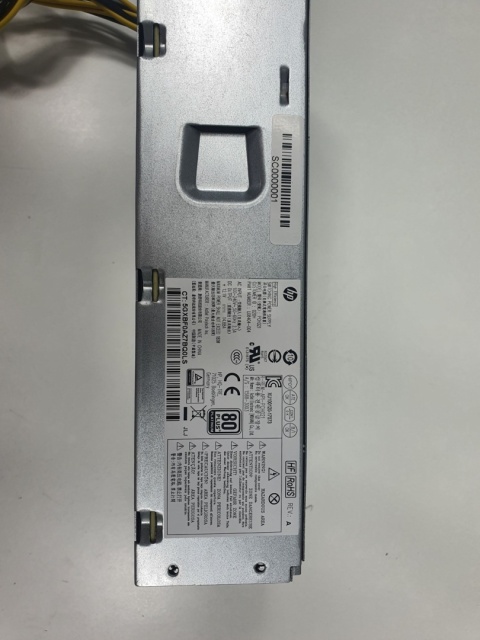 Zasilacz HP ProDesk 600 G4 SFF 180W L08404-004 80 PLUS PLATINUM / sc0000001