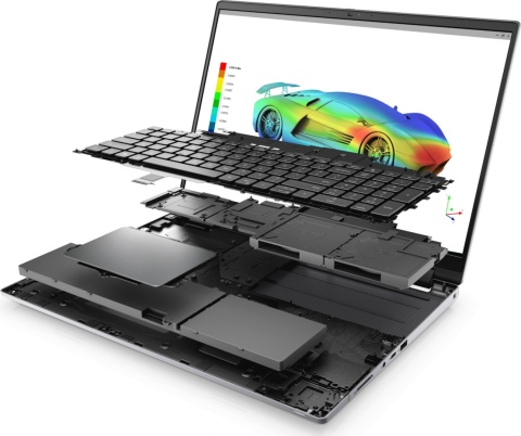 Dell Precision 7670, i7-12850HX, 64GB, DYSK SSD 1 TB, NVIDIA RTX A2000, WUXGA, Windows 11 Pro