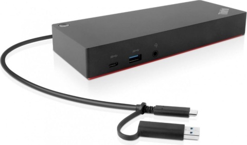 Stacja dokująca Lenovo ThinkPad Hybrid 40AF USB-C/USB-A z przewodem USB i zasilaczem 135W