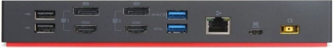 Stacja dokująca Lenovo ThinkPad Hybrid 40AF USB-C/USB-A z przewodem USB i zasilaczem 135W