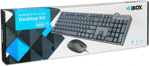 Klawiatura + mysz iBOX ZESTAW I-BOX Klawiatura + mysz iBOX ZESTAW I-BOX