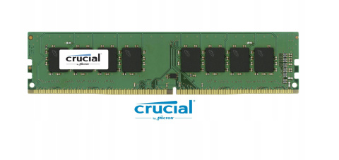 Pamięć RAM DDR4, Crucial, 16 GB, 2400 MHz, CL17 (CT16G4DFD824A0) Pamięć RAM DDR4, Crucial, 16 GB, 2400 MHz, CL17 (CT16G4DFD824A0)