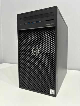Dell Precision Tower 3640, I7-10700K, 32 GB RAM, DYSK SSD 1 TB, NVIDIA QUADRO P2200, WINDOWS 11 PRO