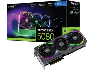 PNY GeForce RTX 5080 ARGB OC 16GB GDDR7 DLSS4